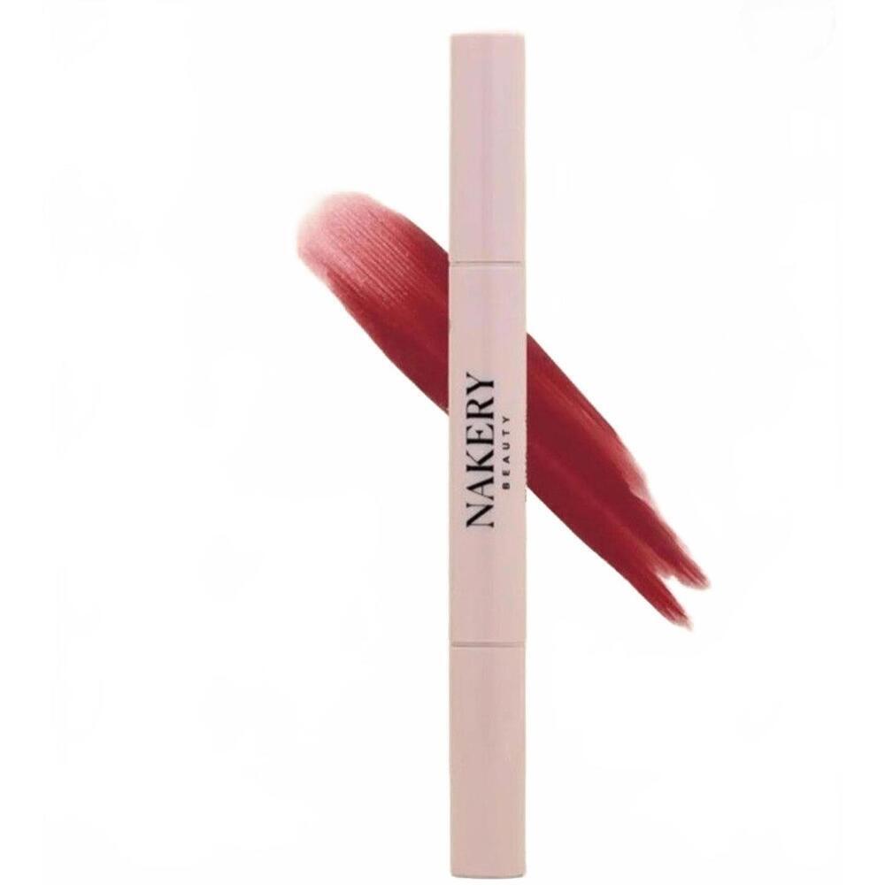 Nakery Beauty Plumparadise Dual Ended Lip Peptide Color Drench Berry Wild